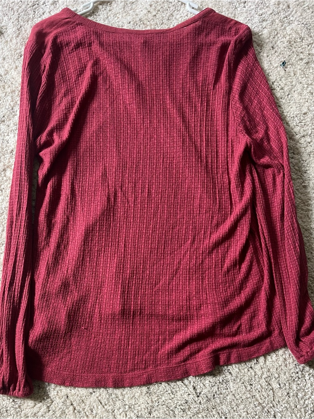 Red Lucky Brand Tunic Top for Women - Size Large - Picture 6 of 8